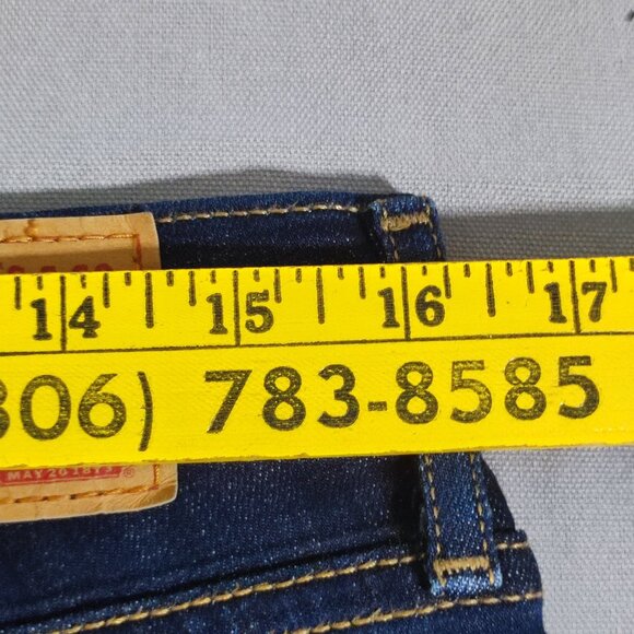 Levi's jeans women's size 12M W31/L32 indigo blue Classic Bootcut high rise - Picture 10 of 14